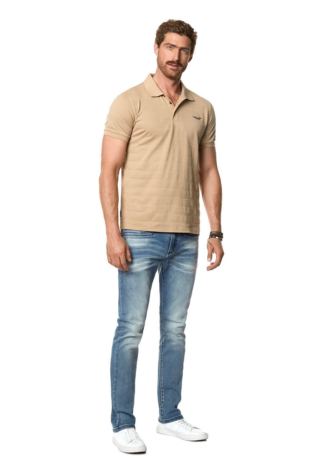 Polera Polo Illinois Khaki-1