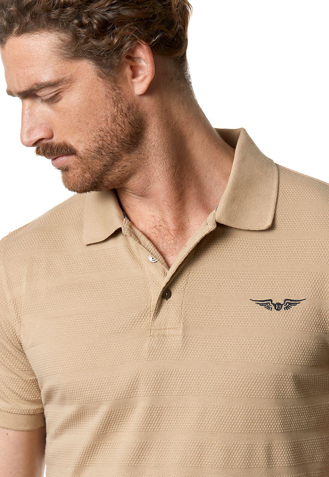 Polera Polo Illinois Khaki-3