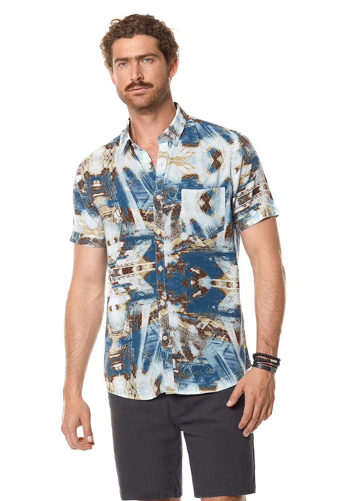 CAMISA ESTAMPADA ARIZONA FJ BROWN-0