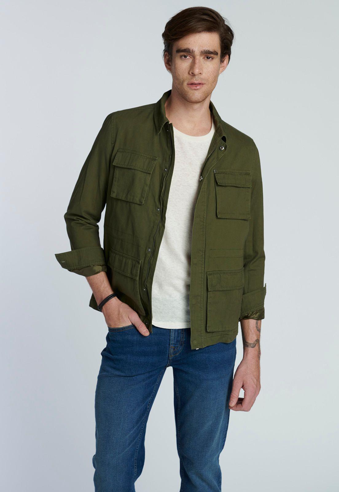 Chaqueta Perugia Khaki-0