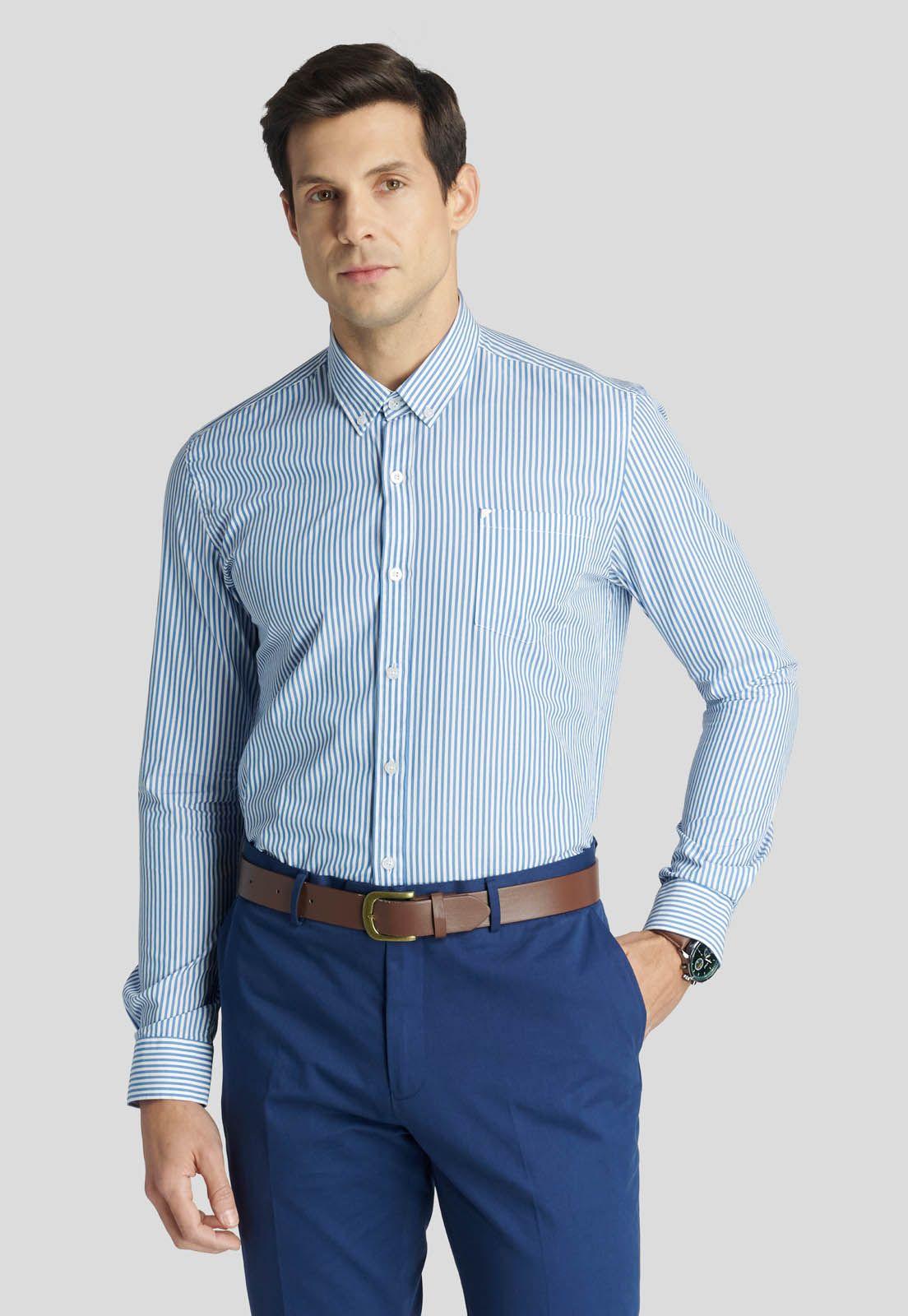 Camisa Varsovia Heritage Blue-0