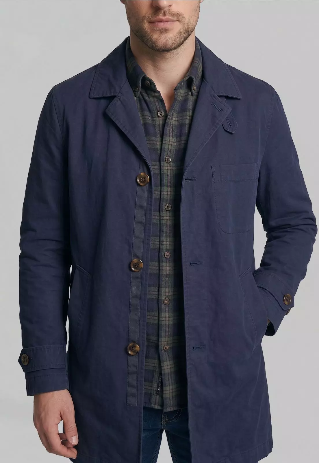 Trench Chelsea Navy-2