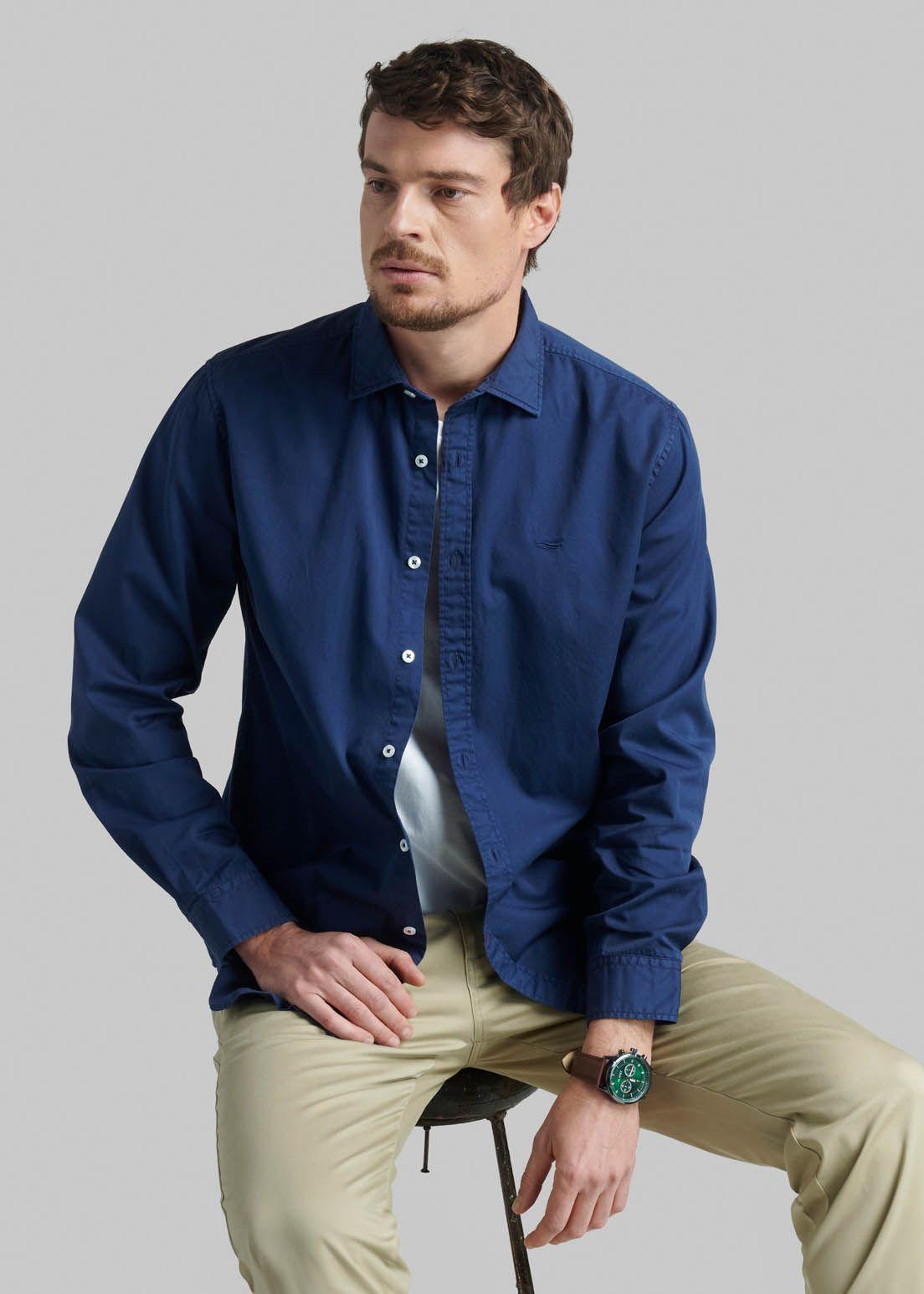 Camisa Ohio Regular Navy-4