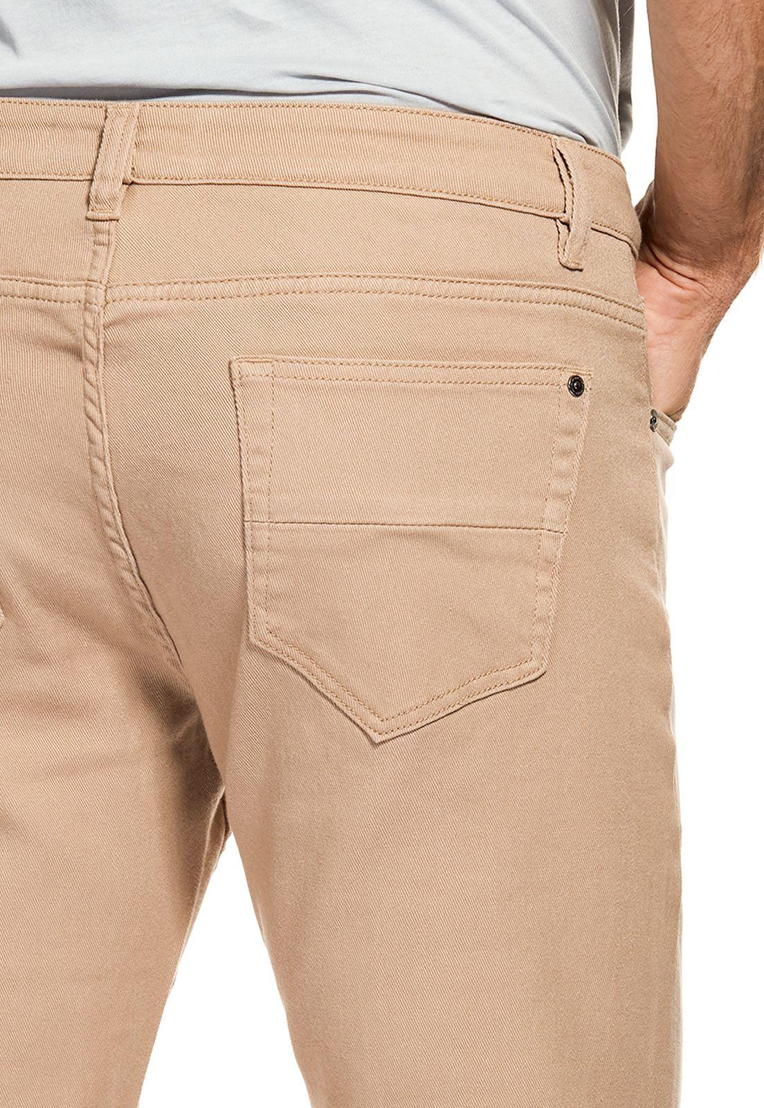 PANTALÓN 5 BOLSILLOS COTTON ALBERES CAMEL-4