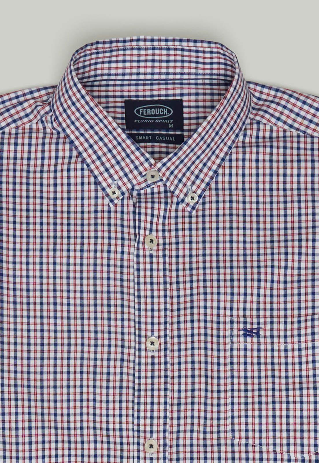 Camisa Brooklyn Smart Casual Red-1