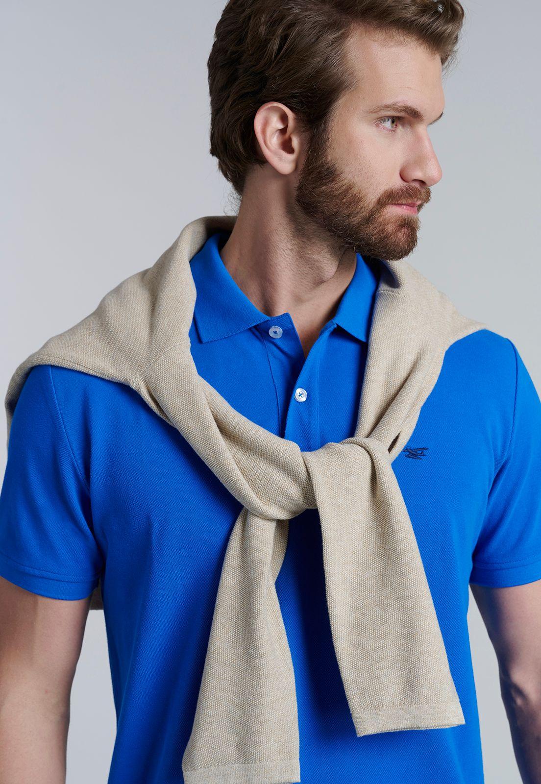 Polera Basica Pique Lt. Blue-4