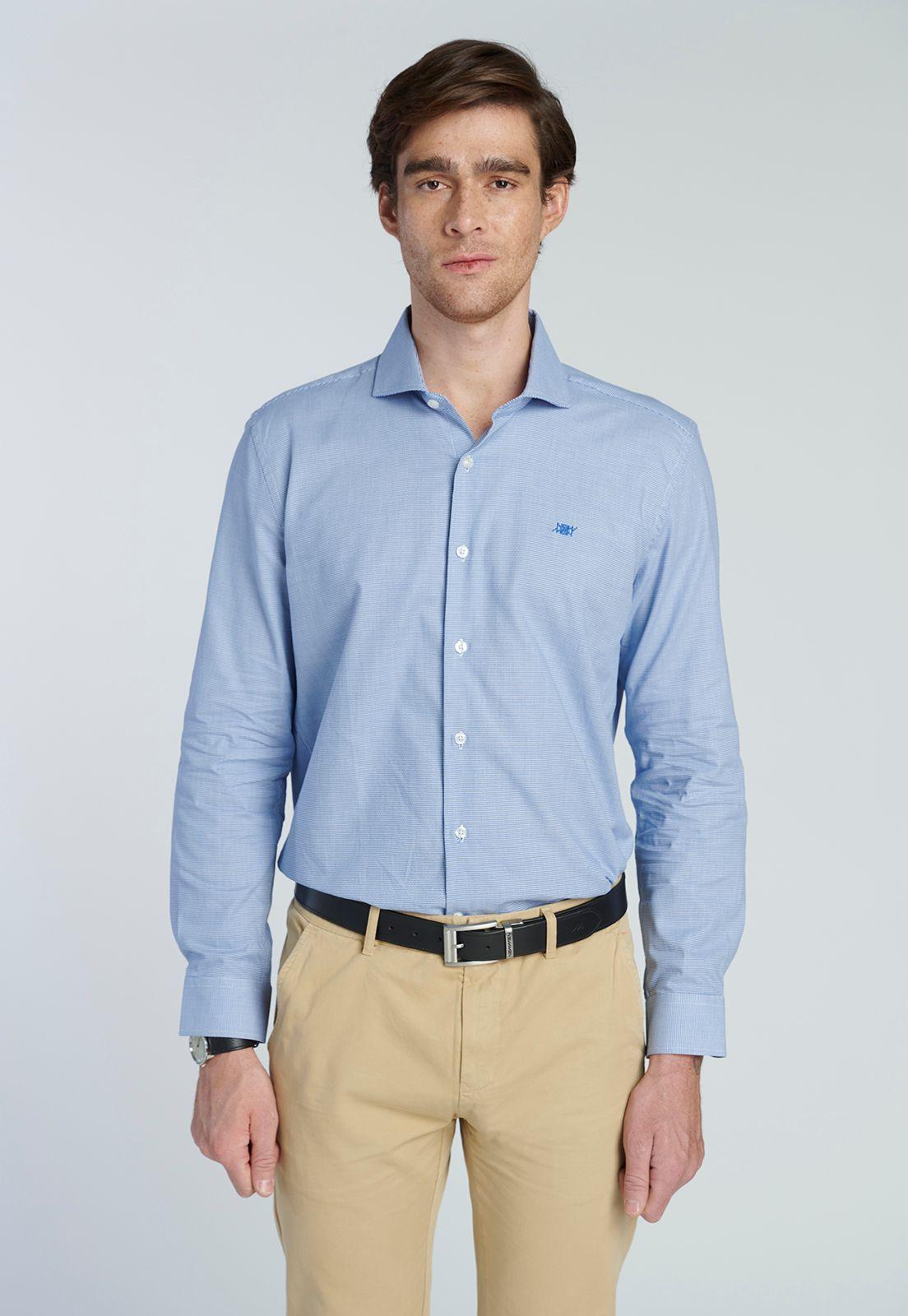 Camisa Gante Navy-0