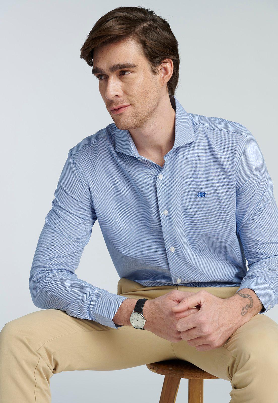Camisa Gante Navy-4