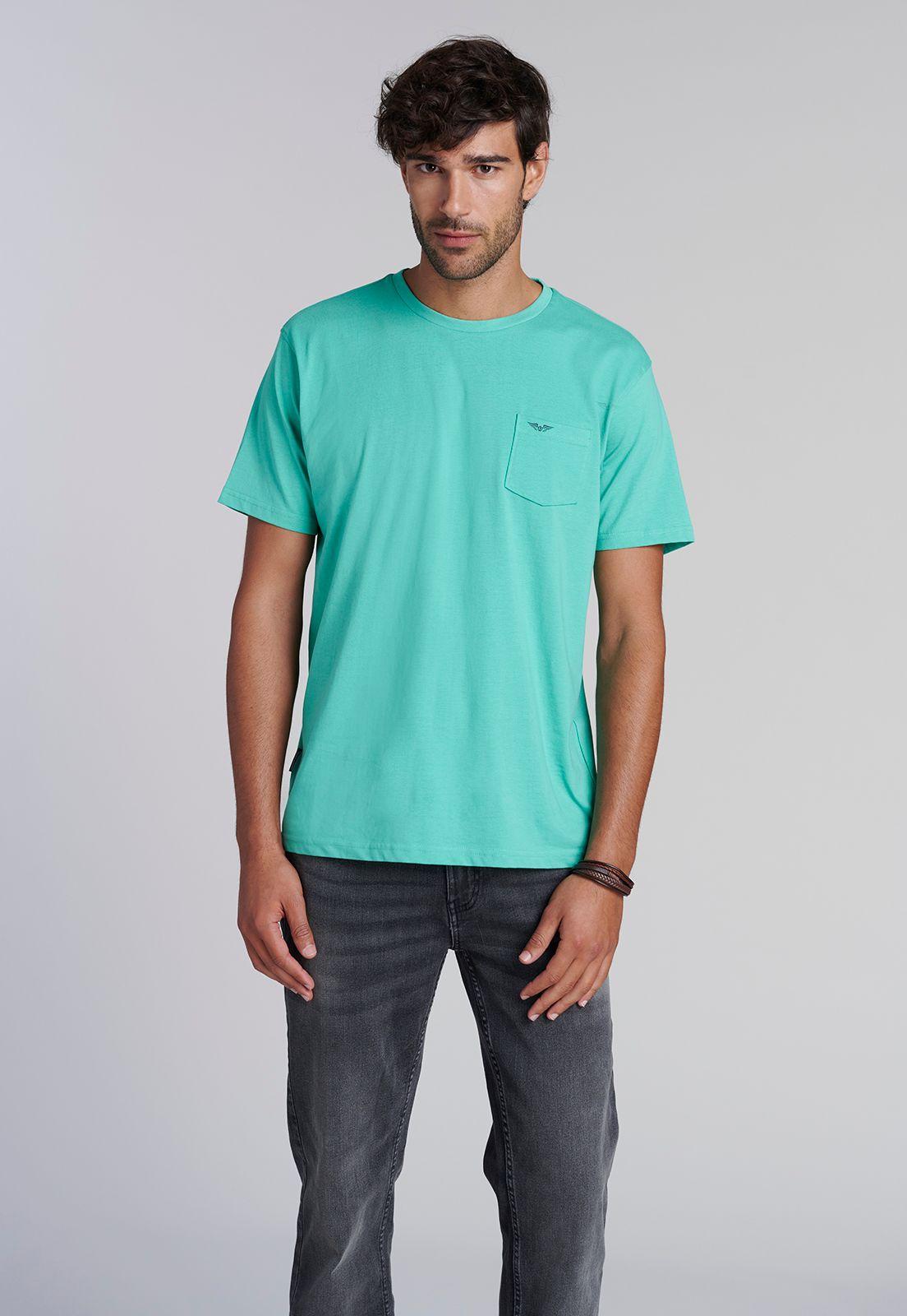 Polera Bolsillo Houston Lt Green-0