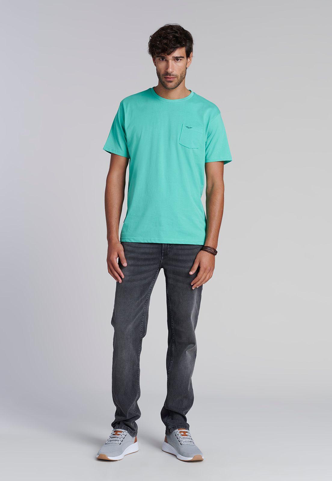 Polera Bolsillo Houston Lt Green-1