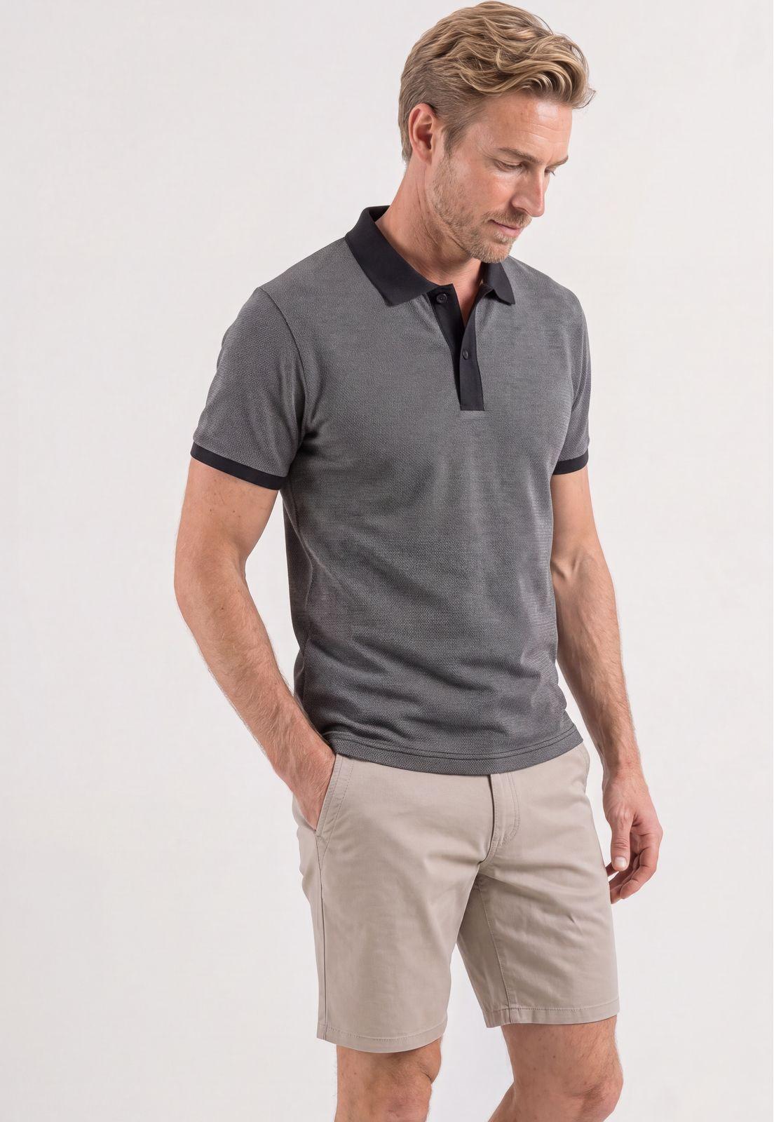 Polo Milan Regular Black-0