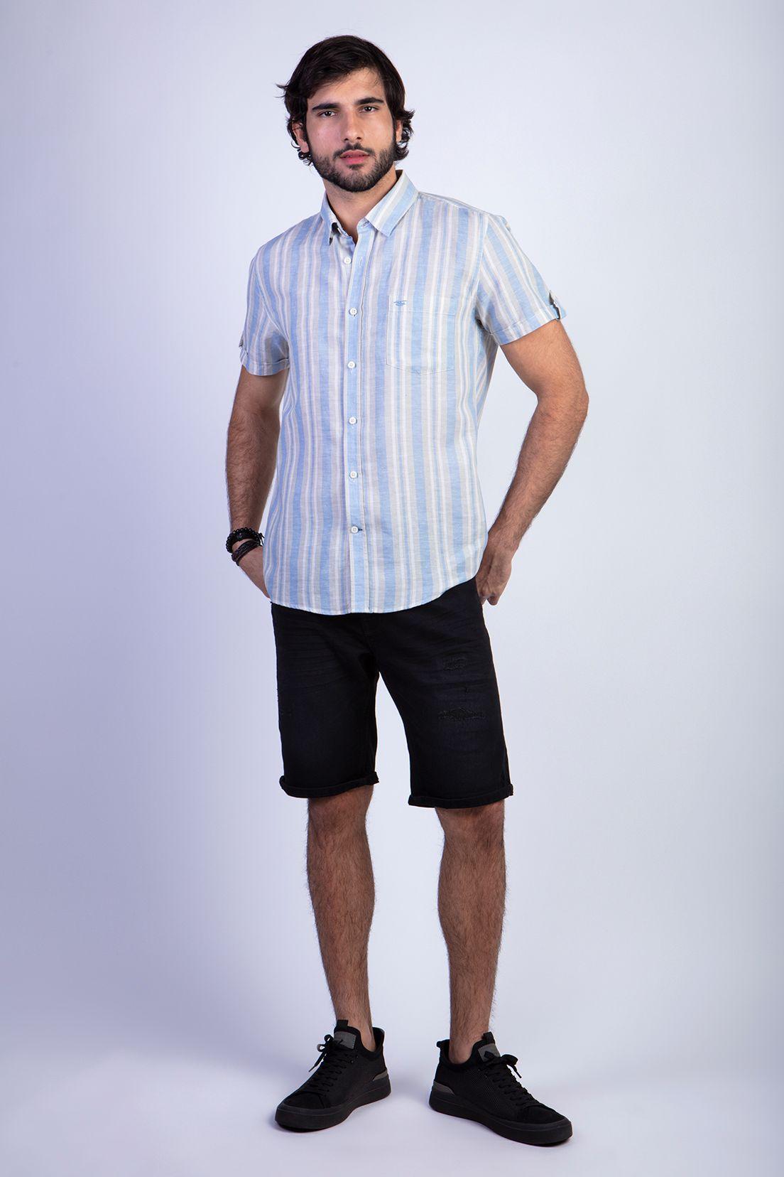 Camisa Listada St. Louis F Sky-2