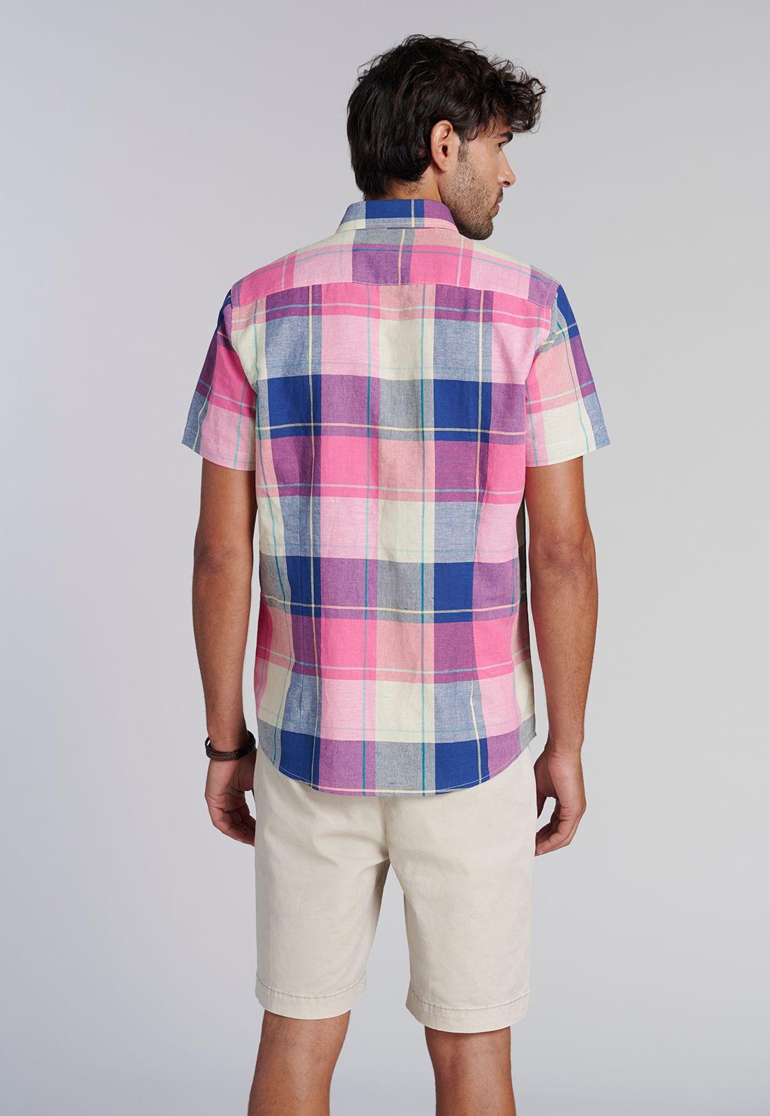 Camisa Check Colorado F Violet-3