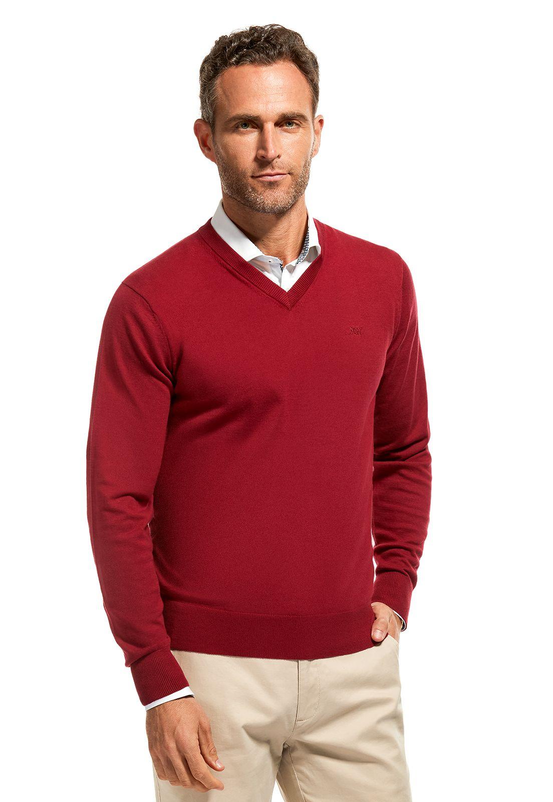 SWEATER MANOLO WINE-0