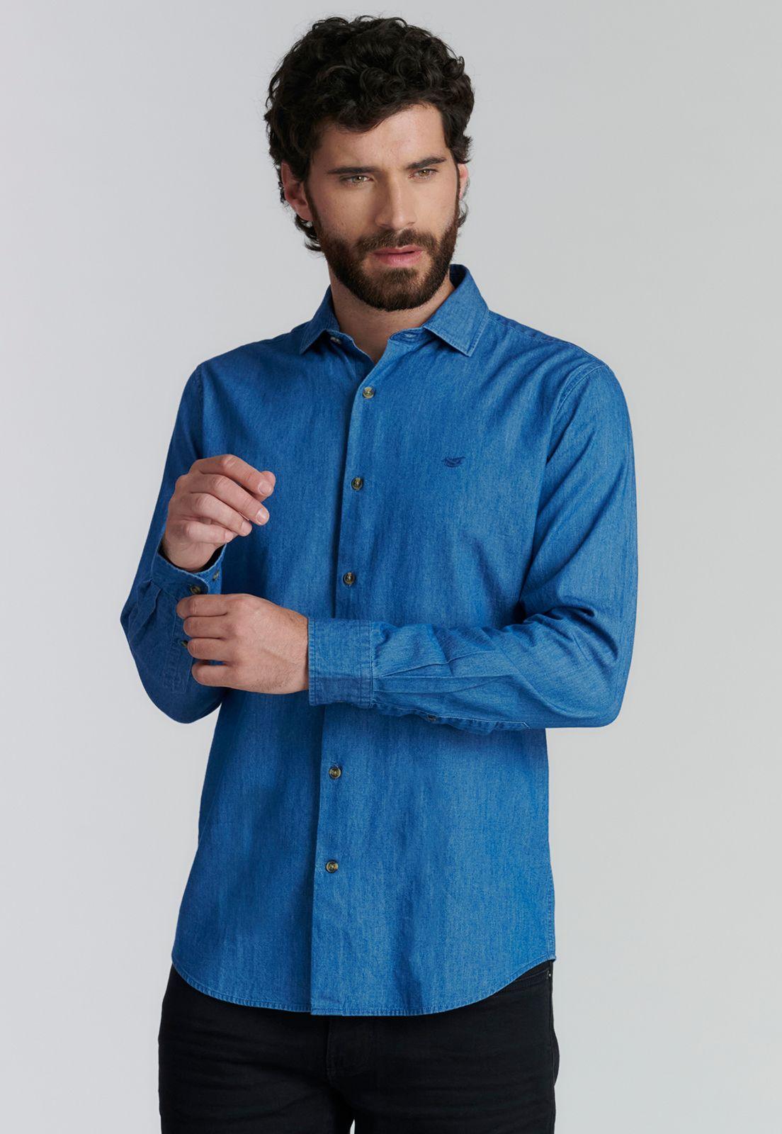 Camisa Manhattan Fr Blue-0