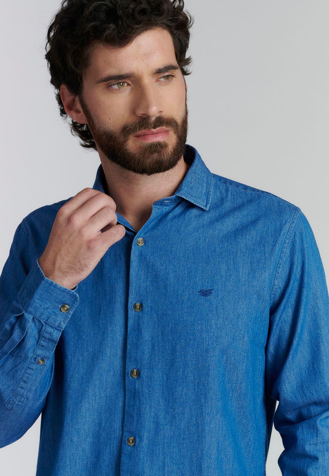 Camisa Manhattan Fr Blue-2
