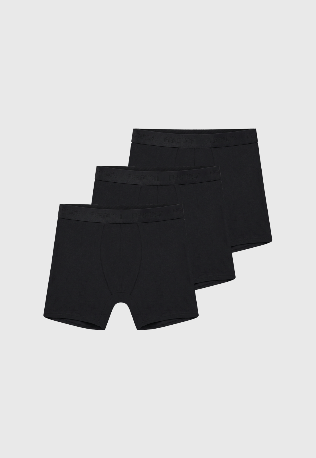 Tripack Boxer Black-0