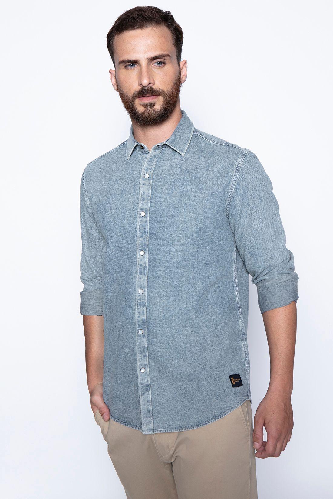 Camisa Denim Miami Fj Denim-0