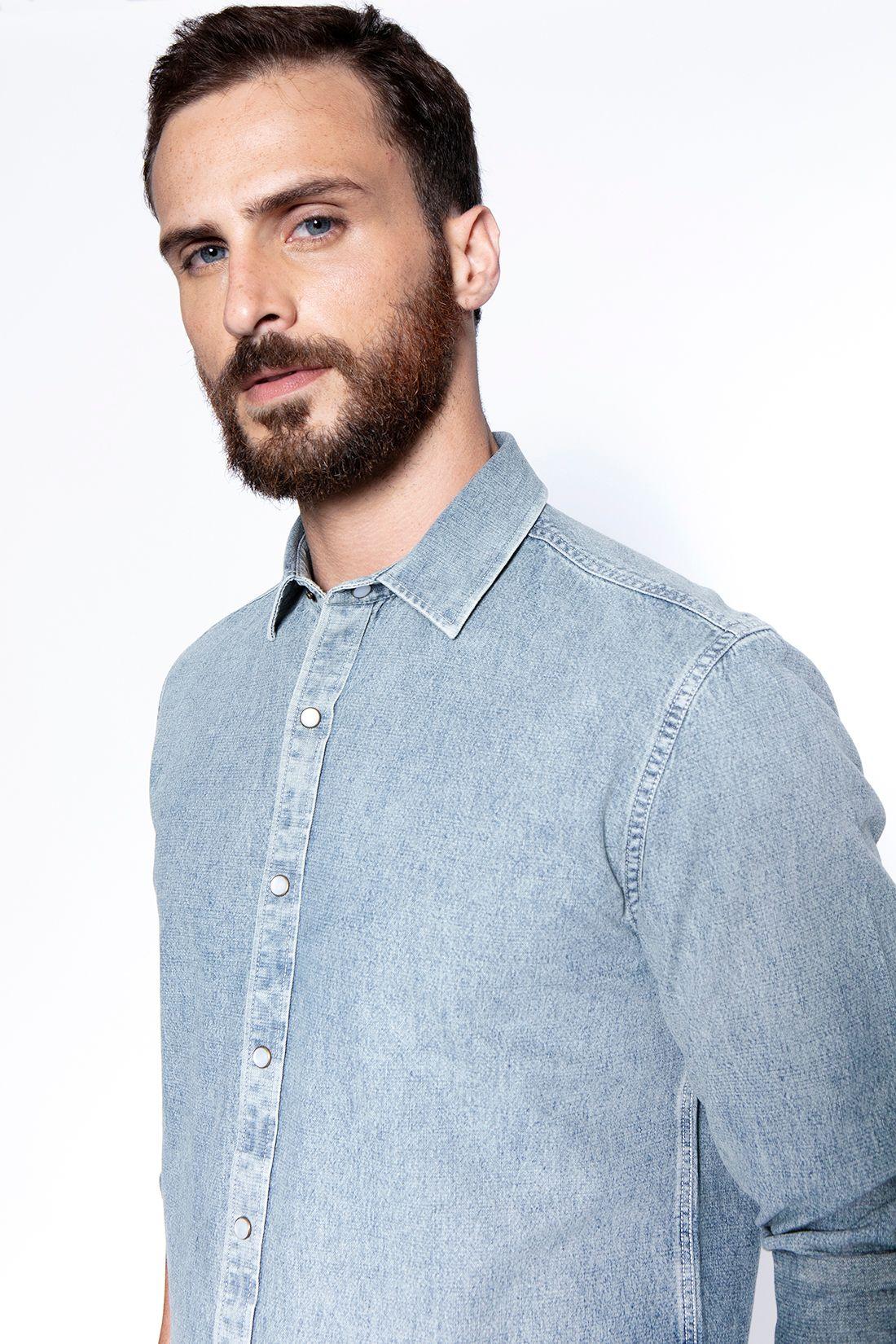 Camisa Denim Miami Fj Denim-2