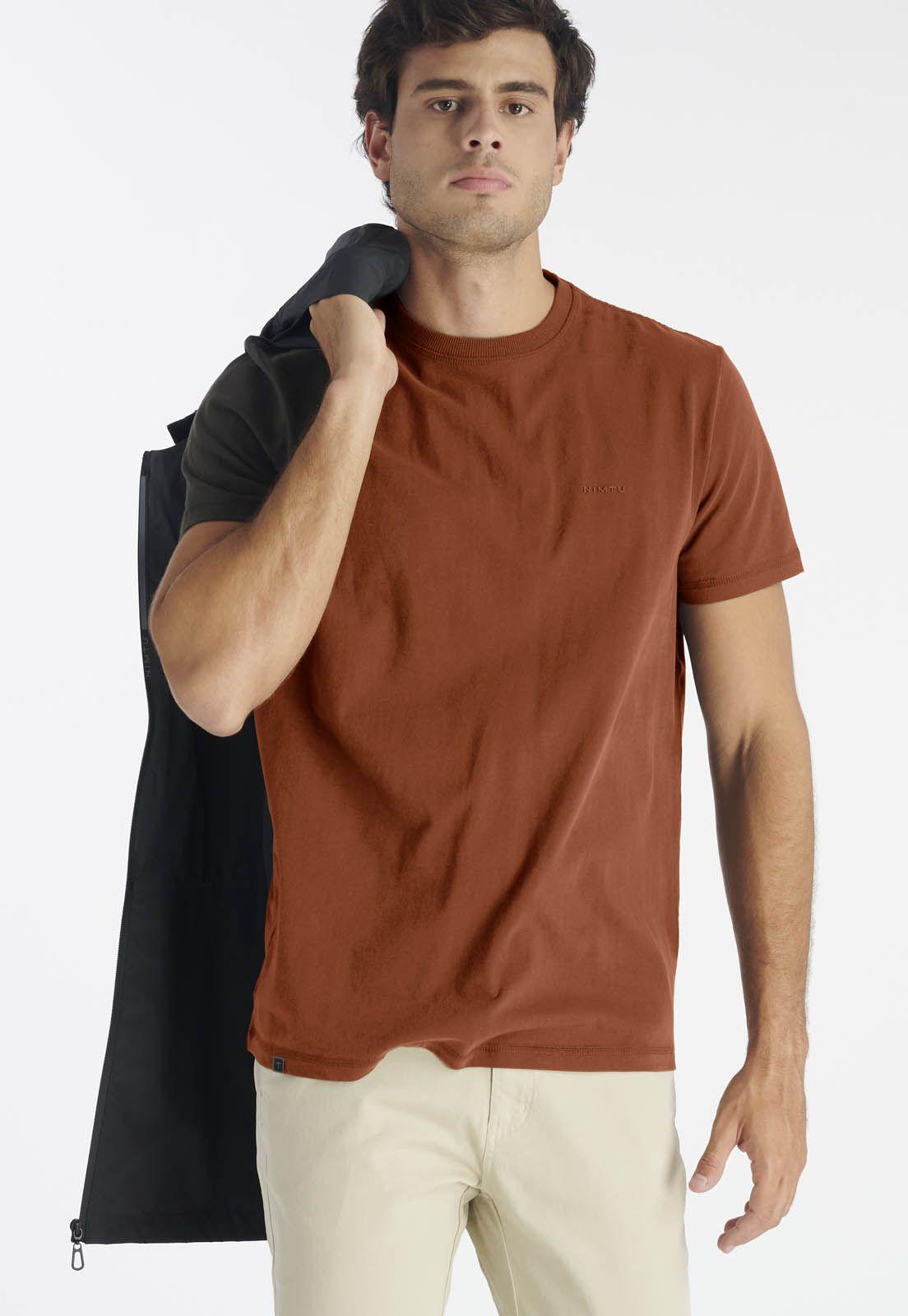 Polera Petorca Casual Brick-4