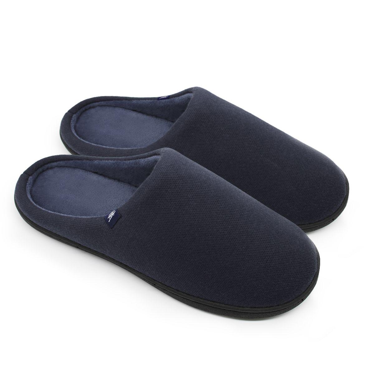 Quilted Slippers Blue-1