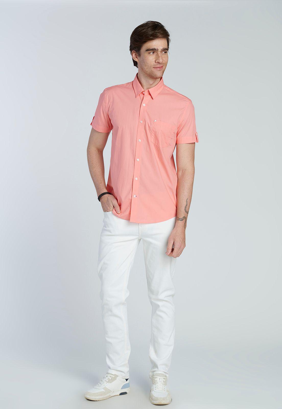 Camisa Aylesbury Salmon-1