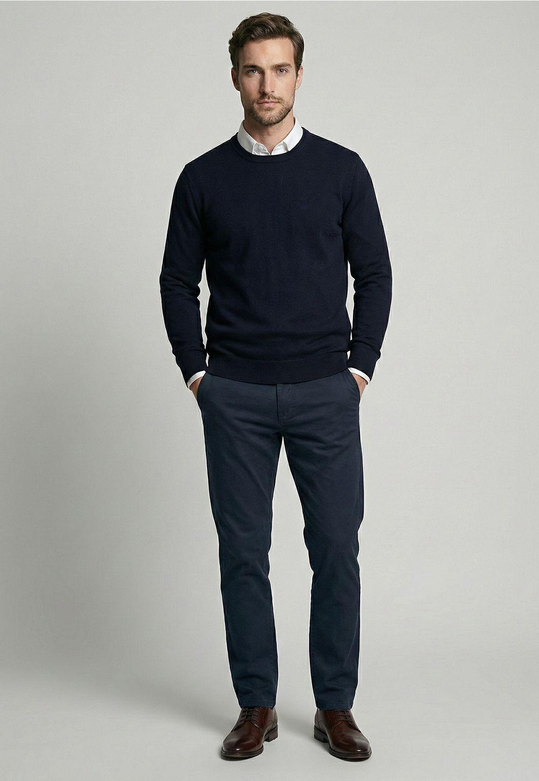 Sweater Regular Paris Navy-1