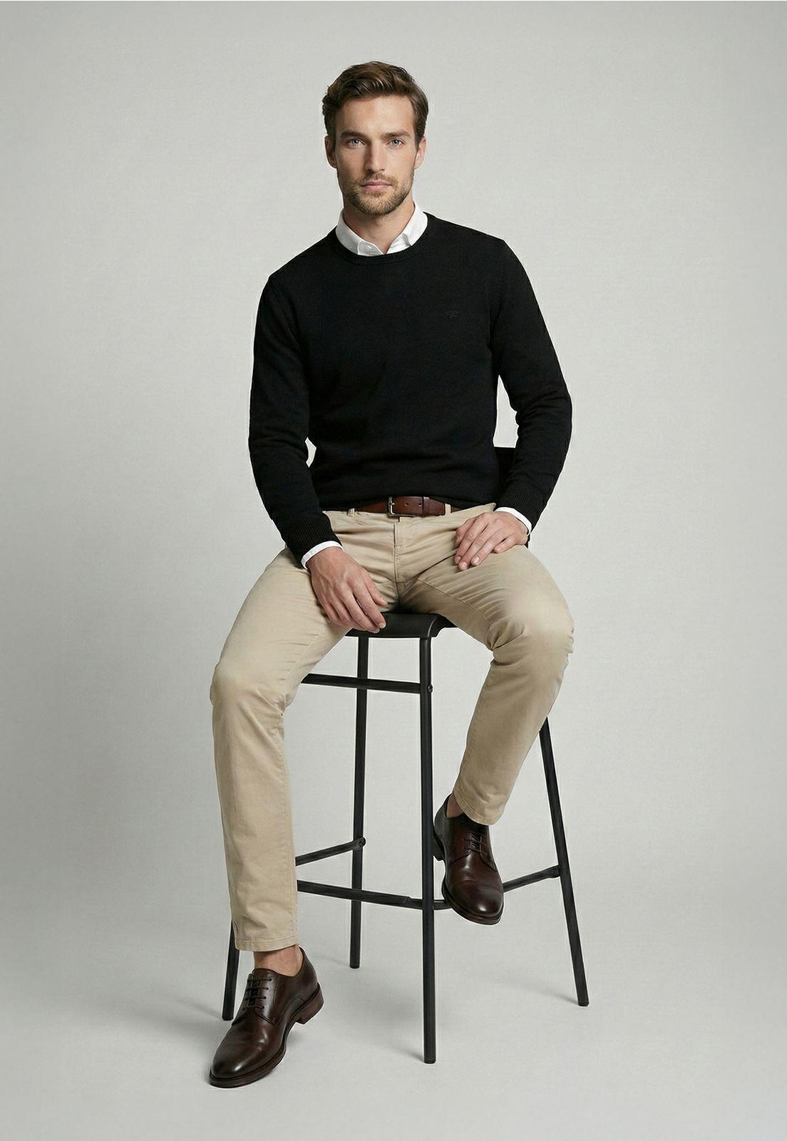 Sweater Regular Paris Black-4