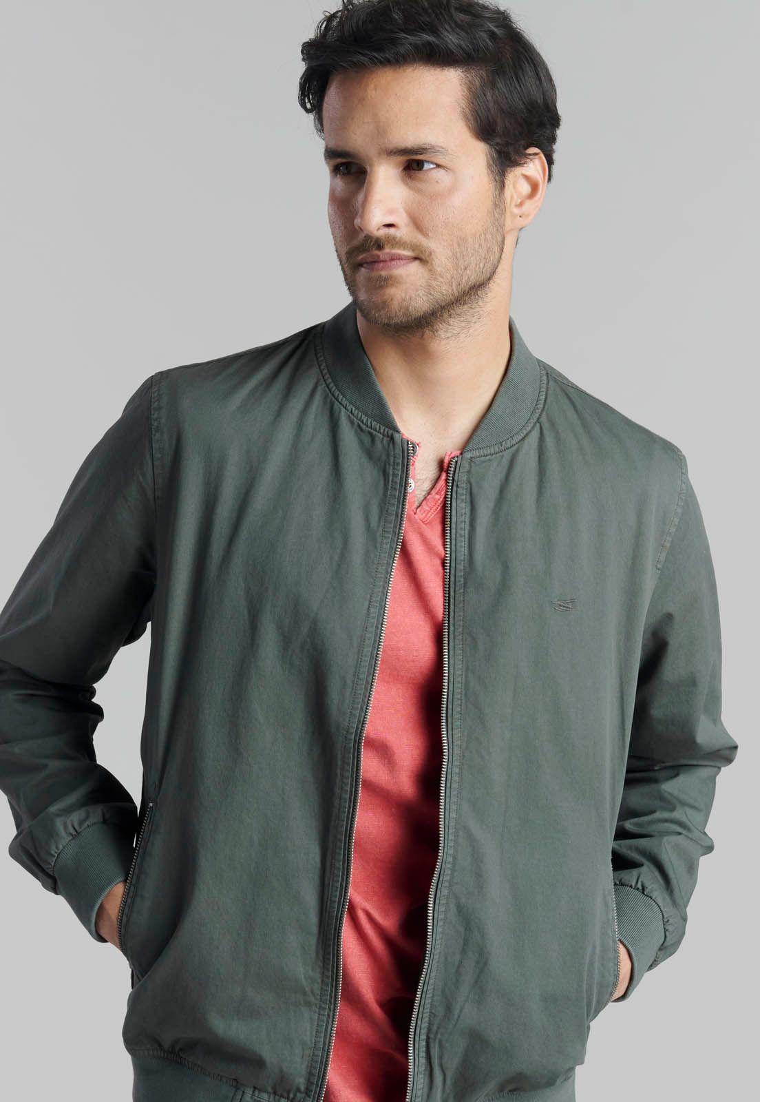 Chaqueta Bomber Sport Grey-2