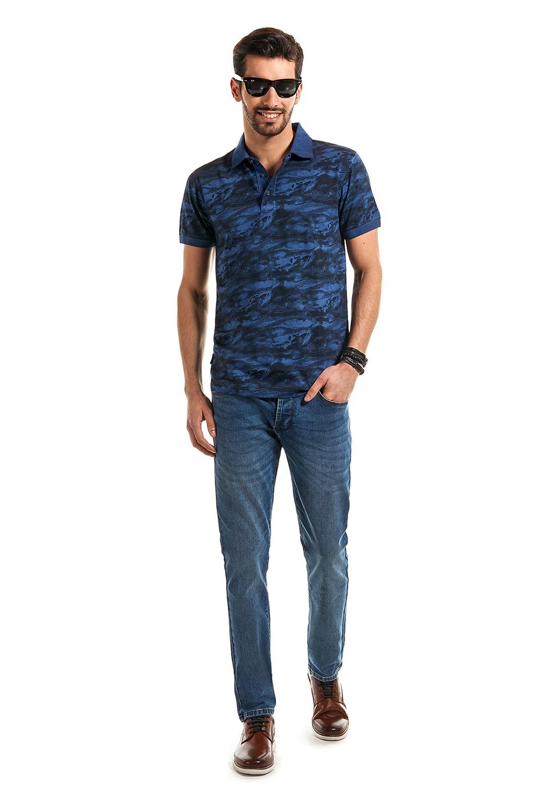 POLERA POLO BAHAMAS INDIGO-3