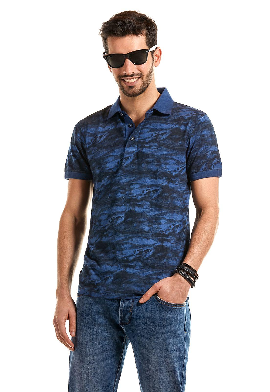 POLERA POLO BAHAMAS INDIGO-0