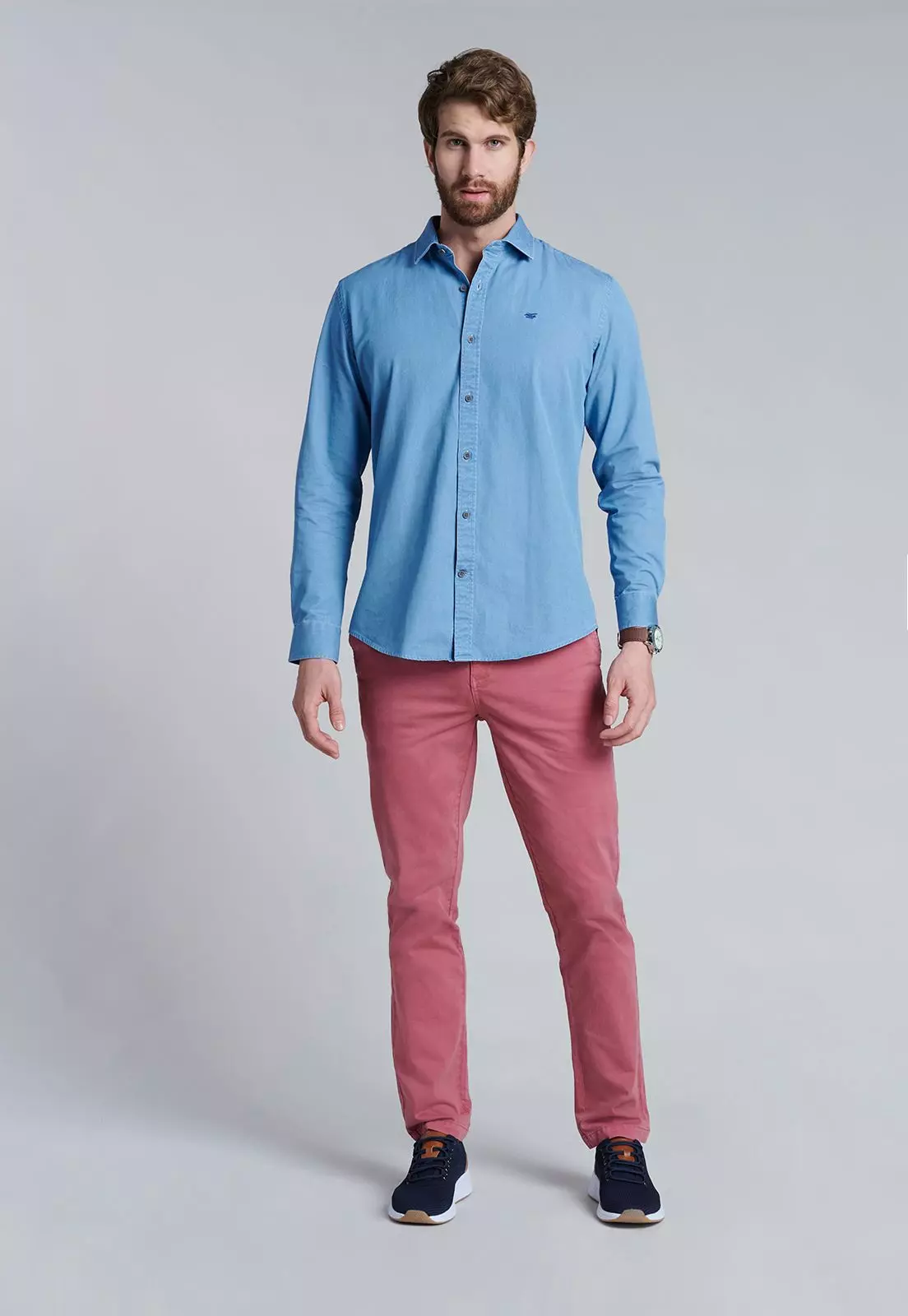 Camisa Portland F Lt Denim-1