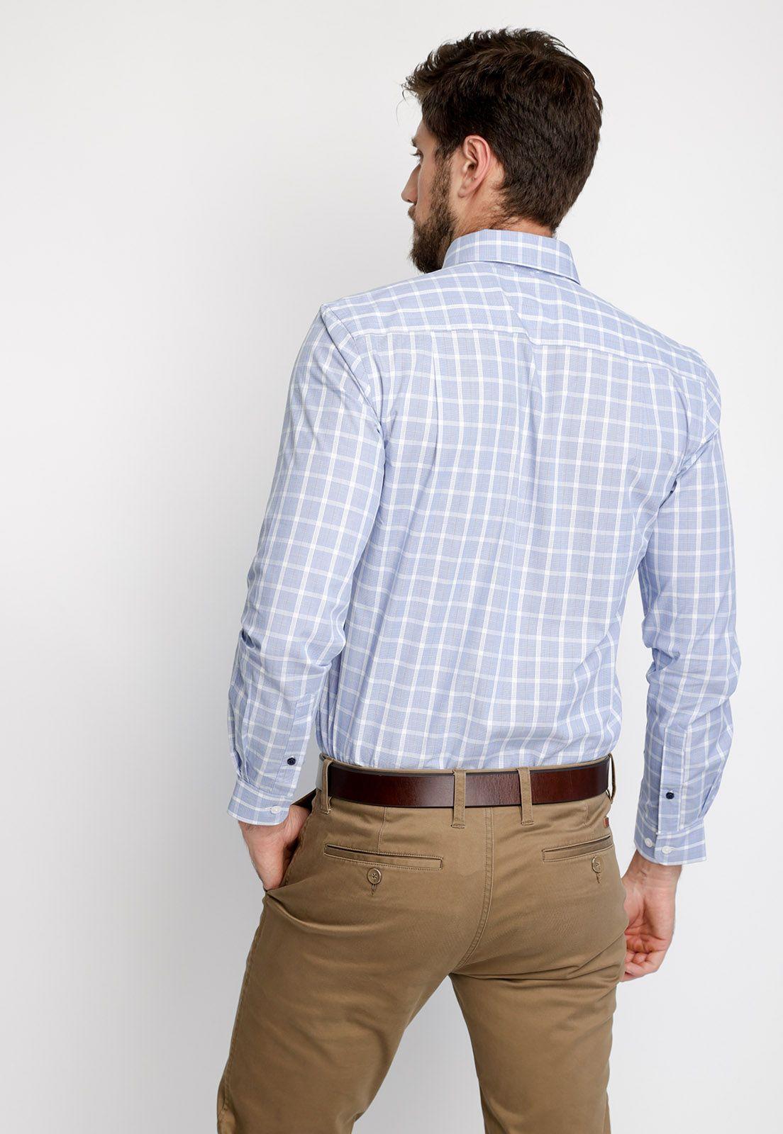 Camisa Smart Casual Florida Grey-1