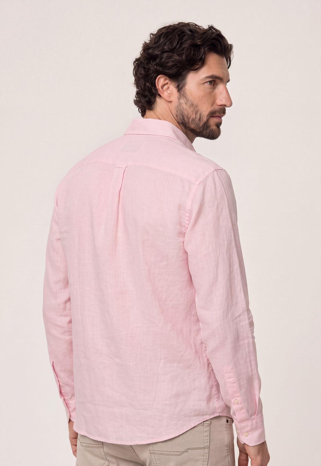 Camisa Lino Green Bay Pink-2