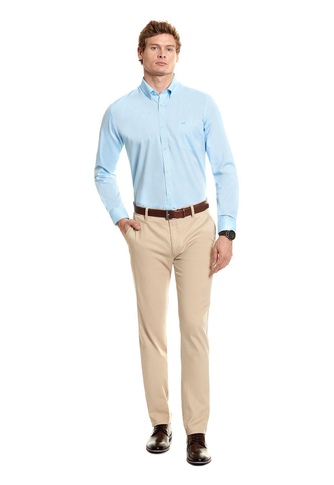 Camisa Oxford Smart Casual Sea-1