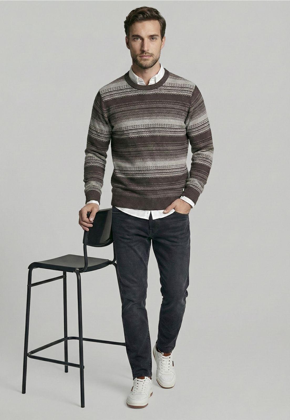Sweater Cleveland Dk Grey-4
