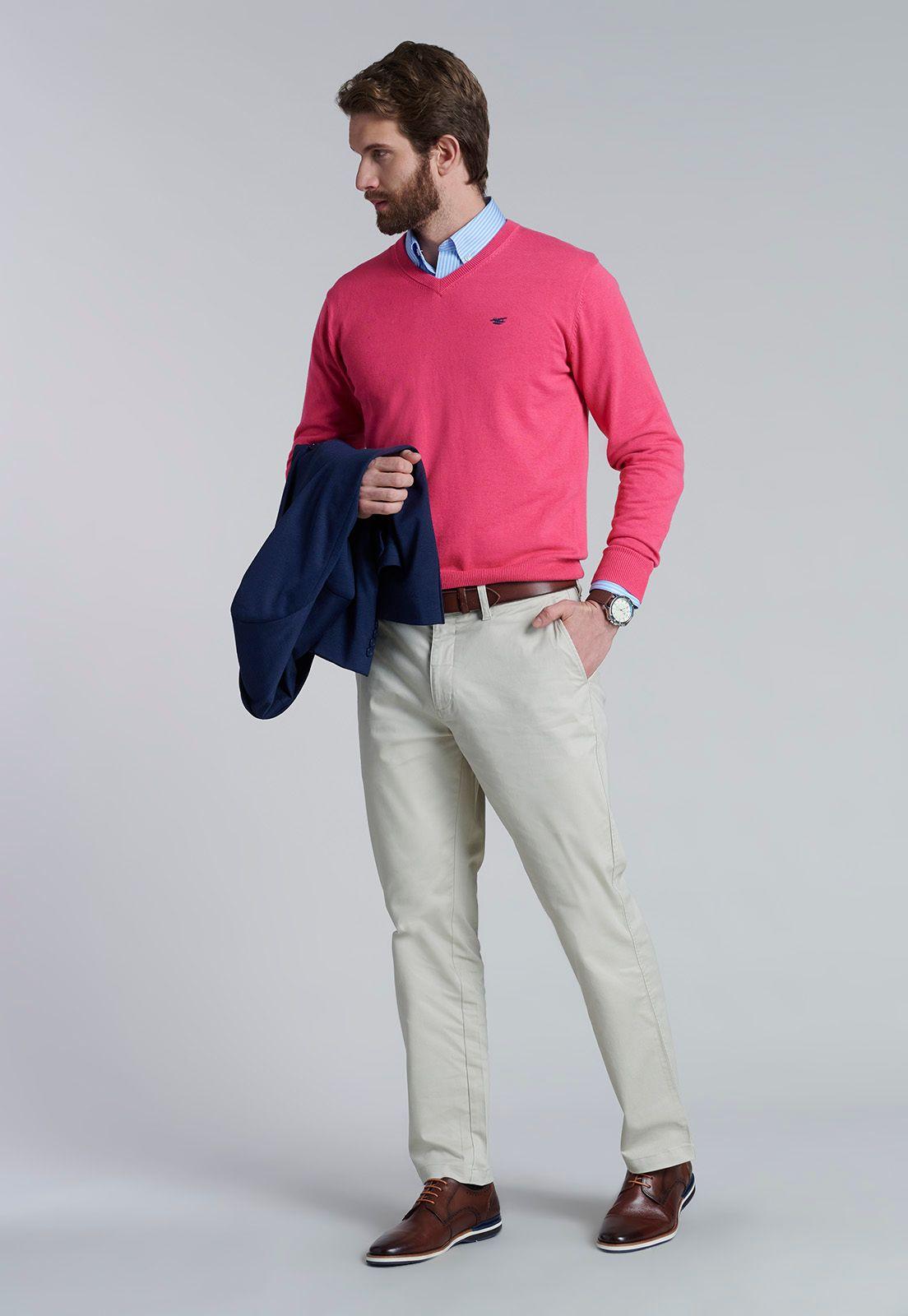 Pantalón Twill Regular L/31 Sand-4