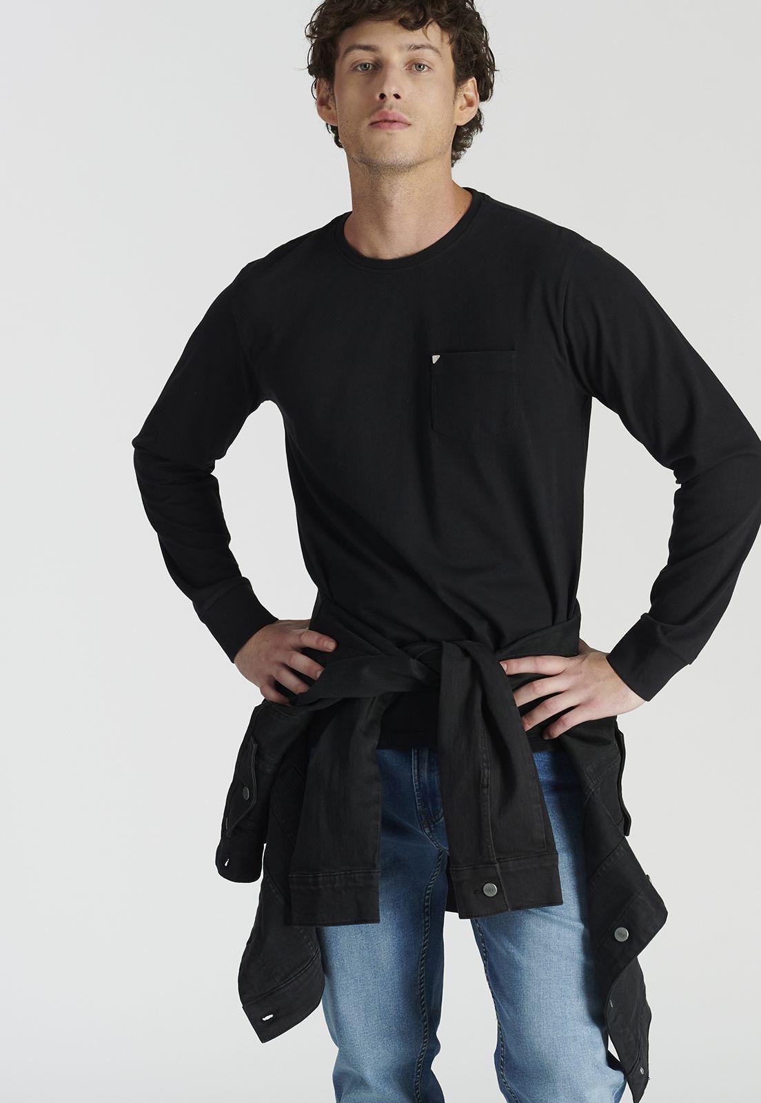 Polera Riva Heritage Black-4