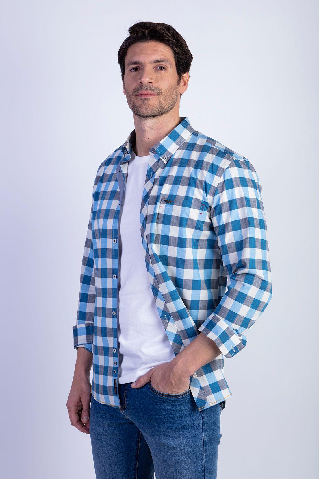 Camisa Check Colorado Fj-0