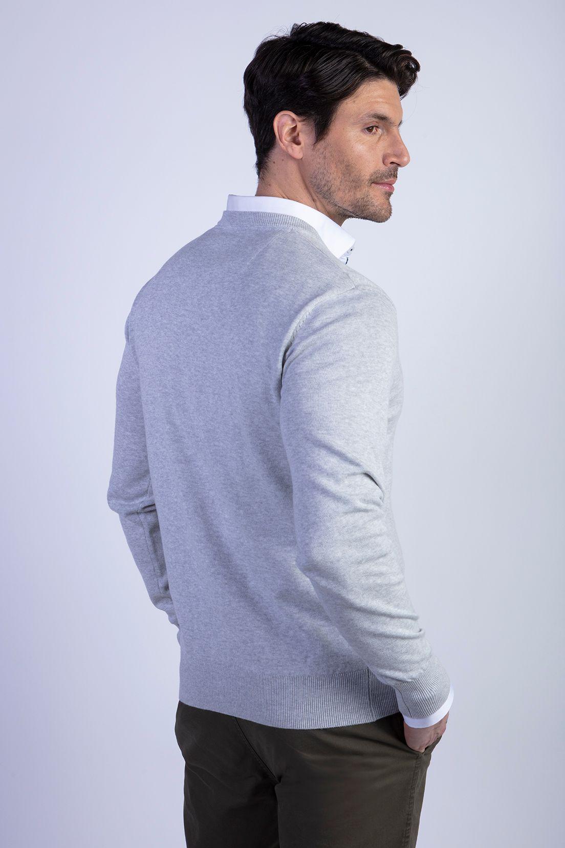 Sweater Smart Casual L/S Melange-1