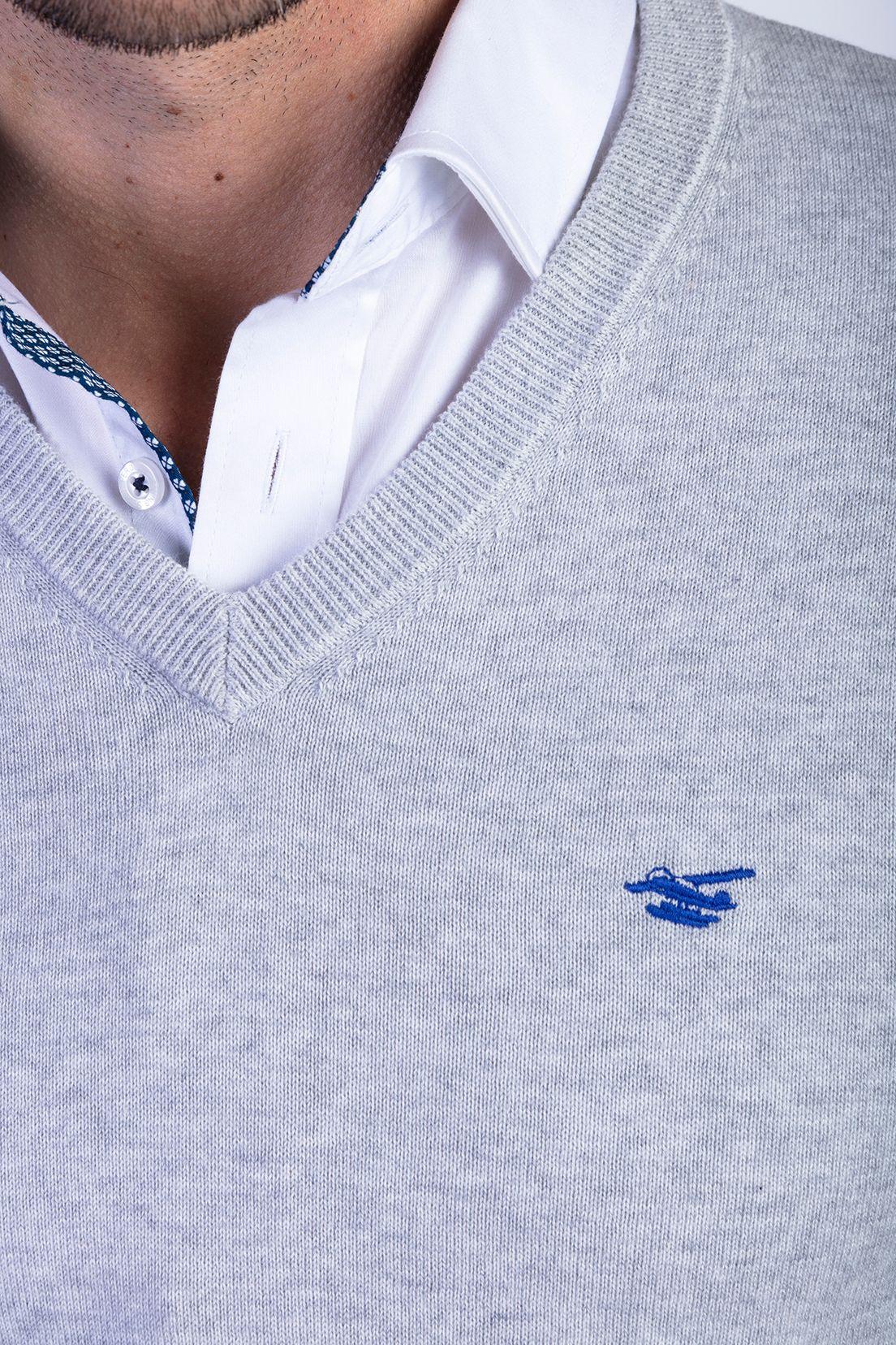 Sweater Smart Casual L/S Melange-3