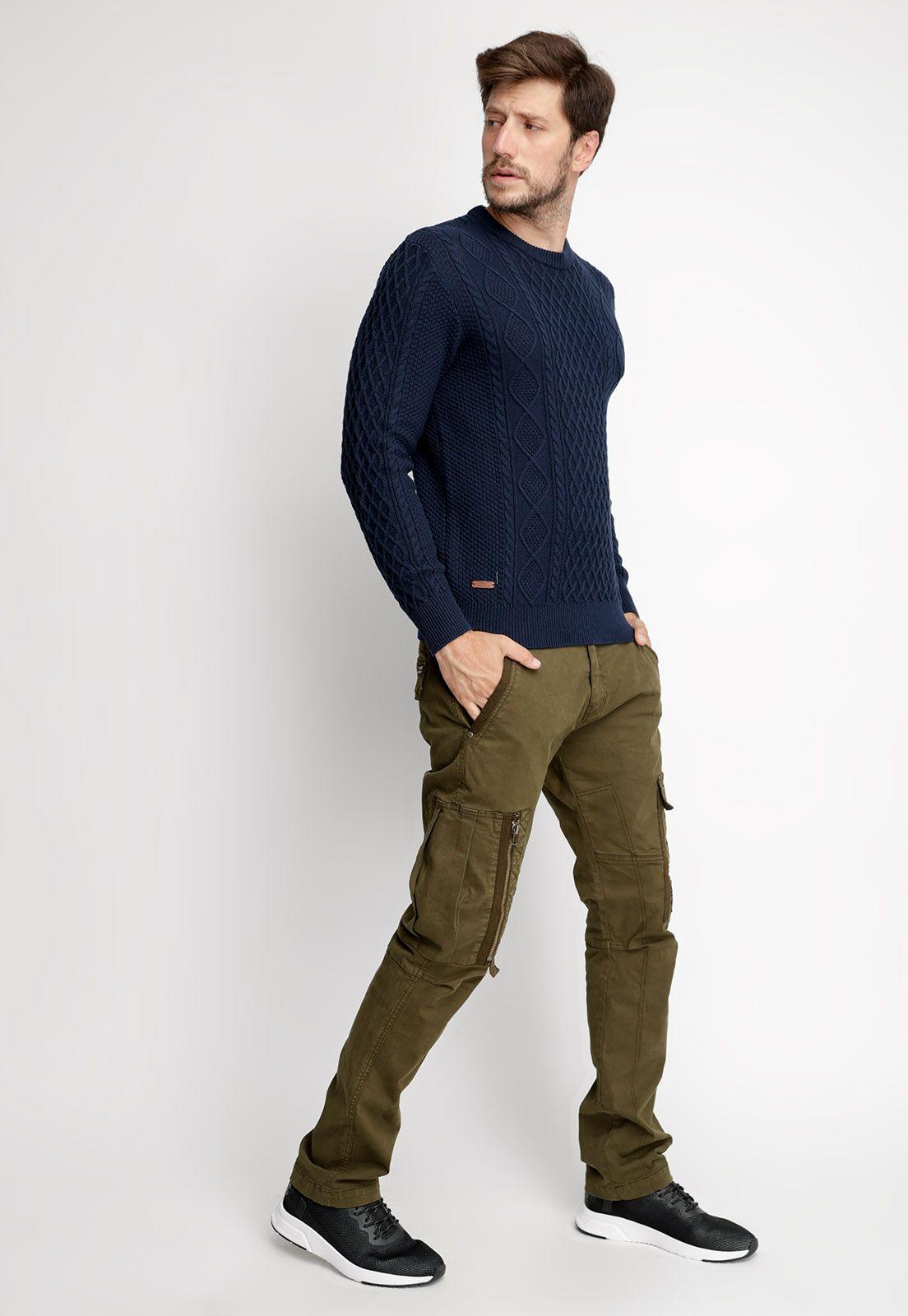 Sweater Texas Navy Fe-3