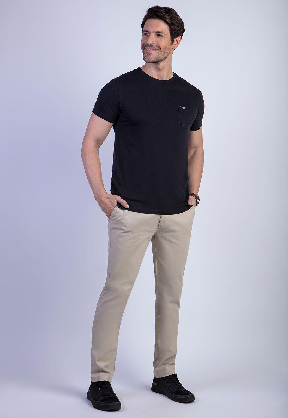 Pantalón Twill Slim /31 Sand-2