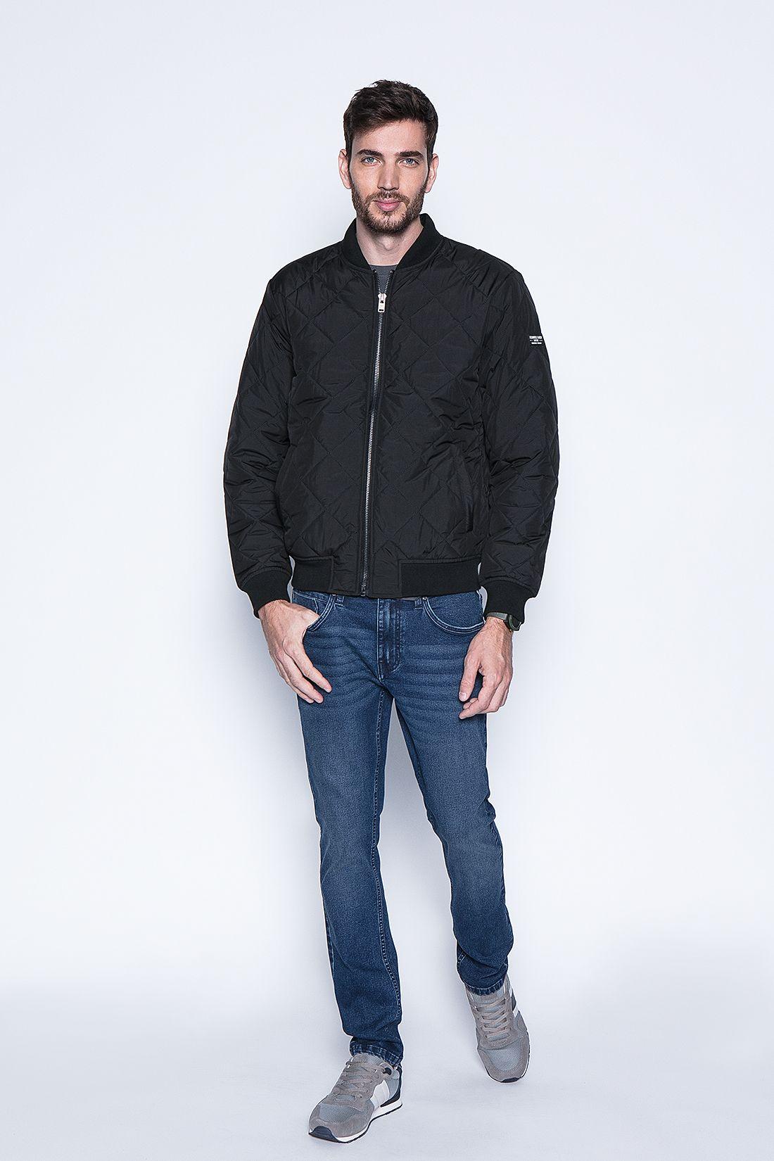 Chaqueta Bomber Houston Fj Black-3