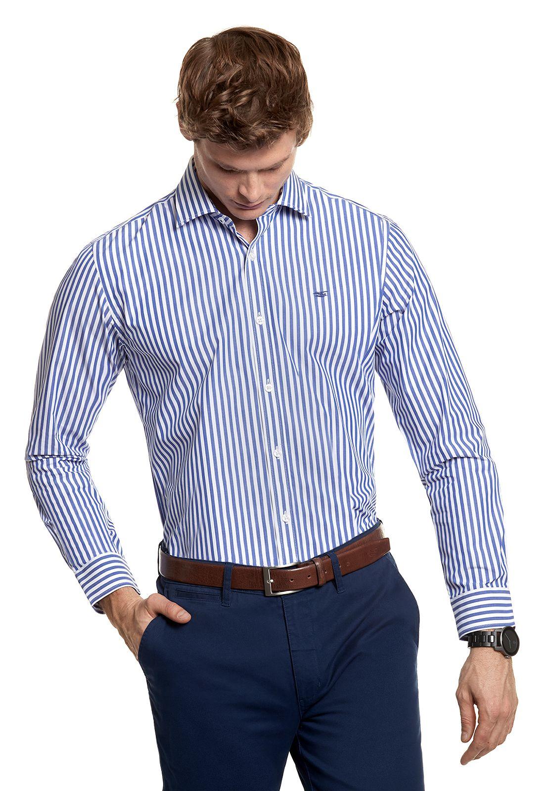 Camisa Listada Wilson F Navy-0