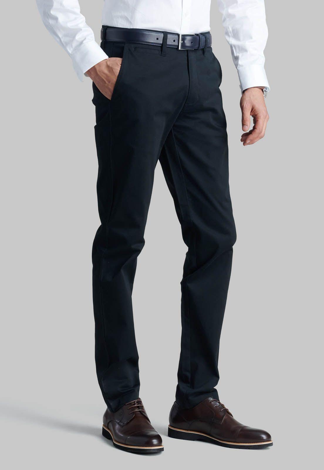 Pantalón Black Twill Slim /33-0