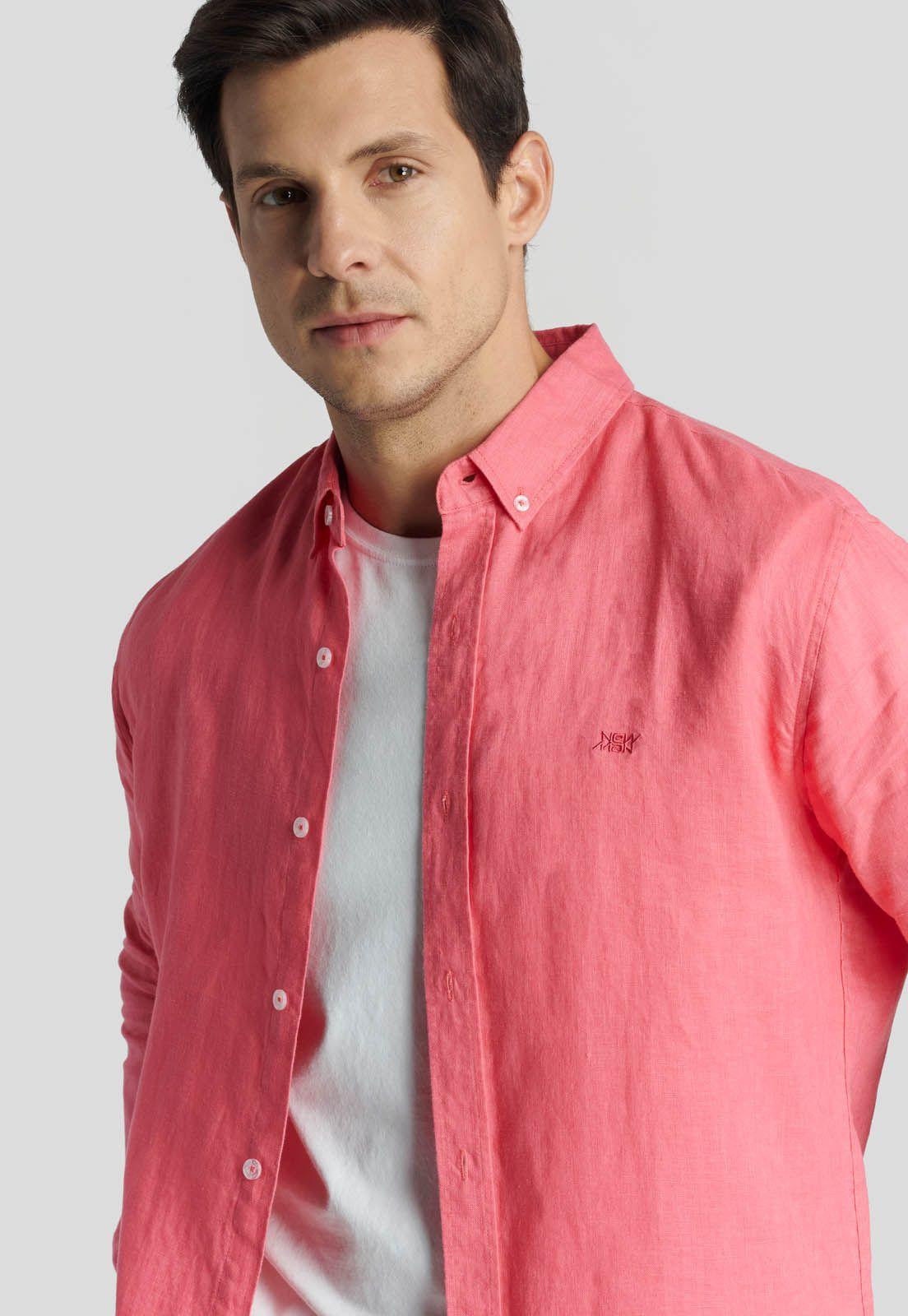 Camisa Leicester Heritage Coral-2