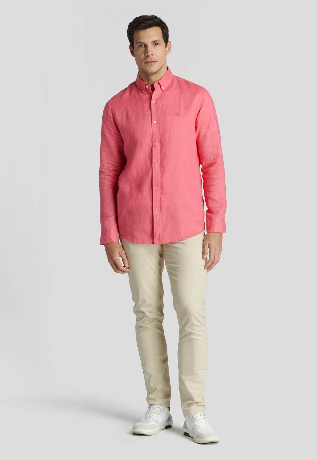 Camisa Leicester Heritage Coral-4