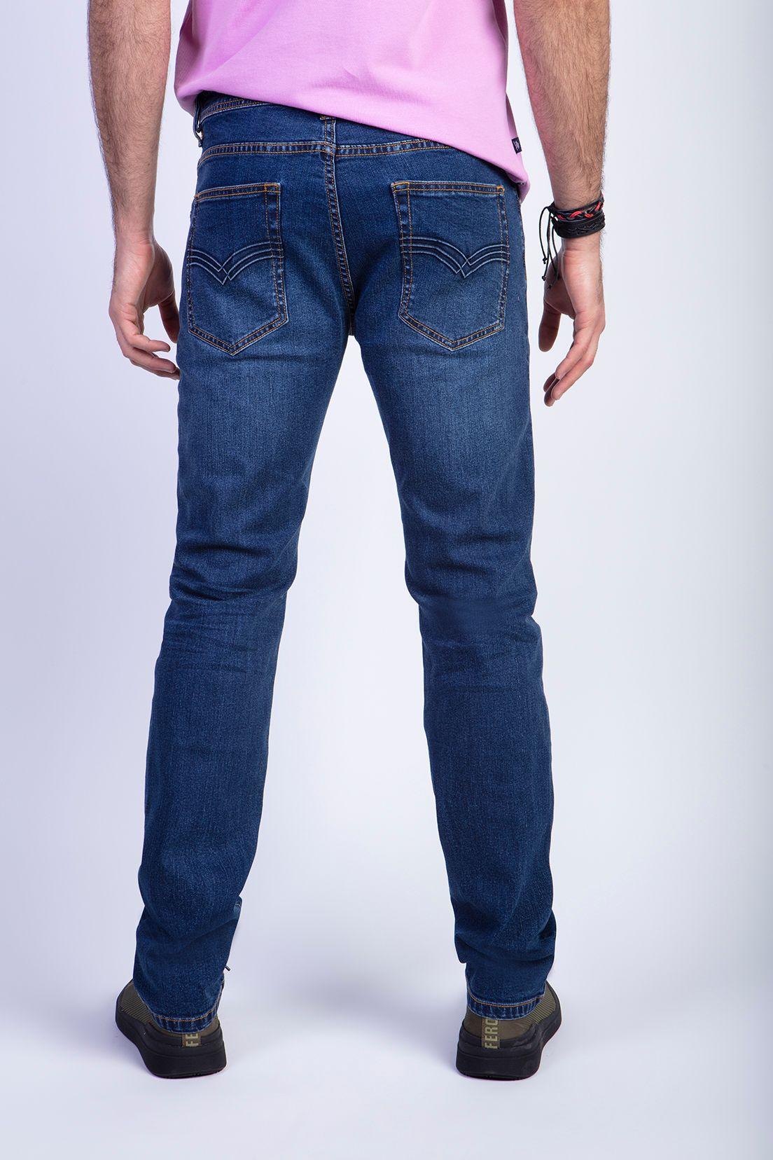 Jeans Básico Navy Bristol-1