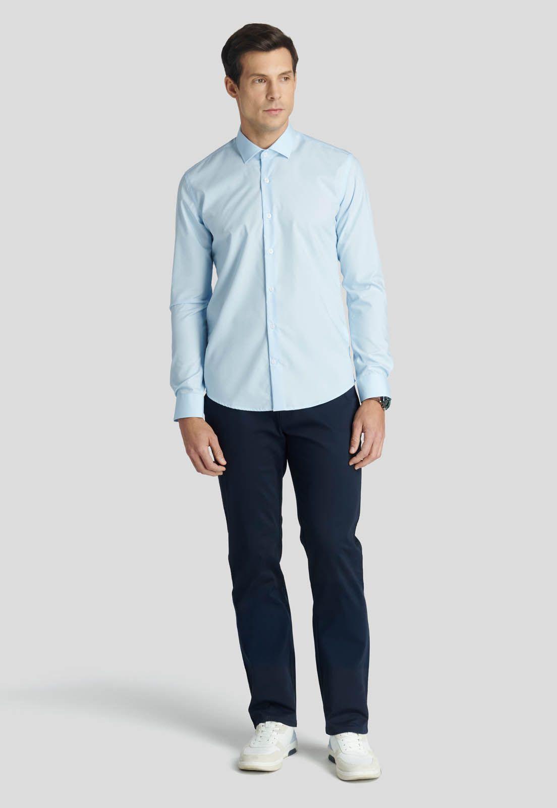 Camisa Business London Sky-1